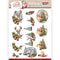 Find It Trading Amy Design Punchout Sheet - Deer, From Santa  with  Love Collection