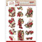 Find It Trading Amy Design Punchout Sheet - Red Bow, From Santa  with  Love Collection