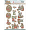 Find It Trading Yvonne Creations Punchout Sheet - A Gift For Christmas - Christmas Cake