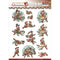 Find It Trading Yvonne Creations Punchout Sheet - Wonder Of Christmas - Wonderful Birds