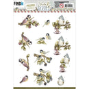 Find It Trading Precious Marieke Punchout Sheet Gooseberries, Birds & Berries*