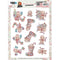 Find It Trading Yvonne Creations 3D Punchout Sheet Gingerbread, Christmas Scenery