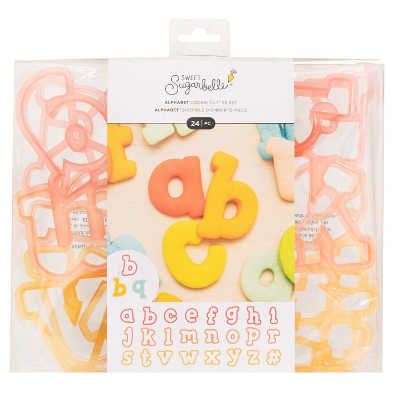 Sweet Sugarbelle Cookie Cutters 24 pack - Alphabet*