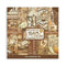 Stamperia Double-Sided Paper Pad 8"x 8" 10/Pkg - Coffee And Chocolate