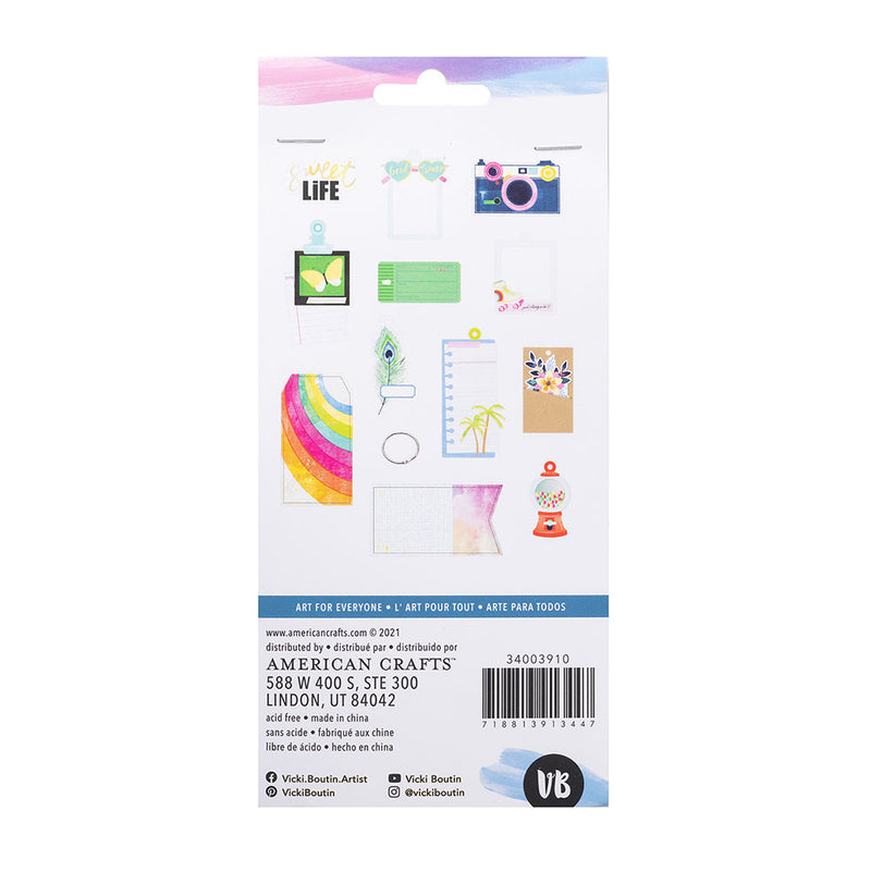 Vicki Boutin Sweet Rush Tag Mini Journal 13 pack - Die-Cut Tags  with Ring*