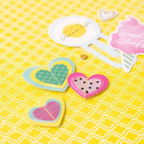 Vicki Boutin Sweet Rush Layered Stickers 15 pack*