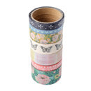 Maggie Holmes Woodland Grove Washi Tape 7 pack  with Gold Foil Accents*