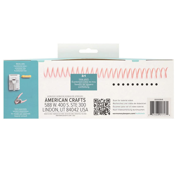 We R Memory Keepers Cinch Binding Wires 30-pack - Spiral