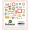 Carta Bella Cardstock Ephemera - 34 pack  Icons - Homemade*
