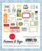 Carta Bella Cardstock Ephemera 33 pack - Frames & Tags, Farmhouse Living