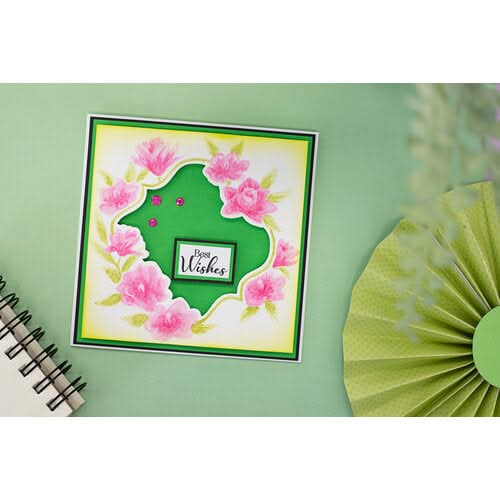Gemini Cut And Emboss Folder 5"x5" Fragrant Magnolias*