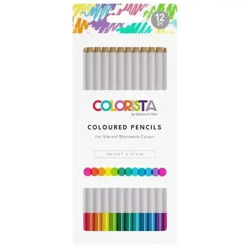 Spectrum Noir Colourista Coloured Pencil 12-pack  Bright & Vivid