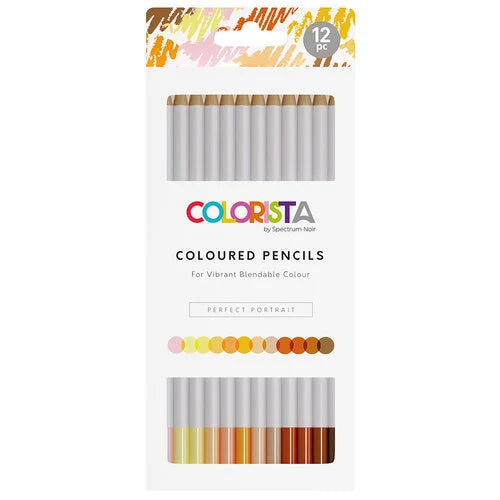 Spectrum Noir Colorista Colour Pencil 12-pack  Perfect Portrait