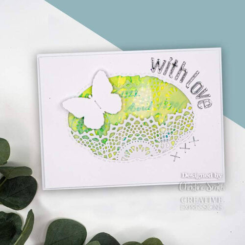 Creative Expressions Craft Dies By Sam Poole - Shabby Basics - Butterflies*
