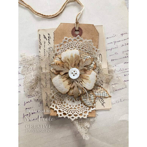 Creative Expressions Craft Dies By Sam Poole - Shabby Basics - Petite Fleur Camille*