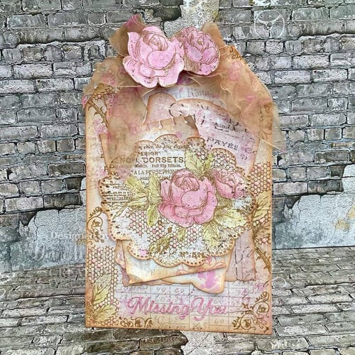 Creative Expressions Craft Dies By Sam Poole - Shabby Basics - Lace Doily Francesca*