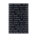 Tim Holtz Idea-Ology Sentiments Label Stickers 64 pack - Christmas