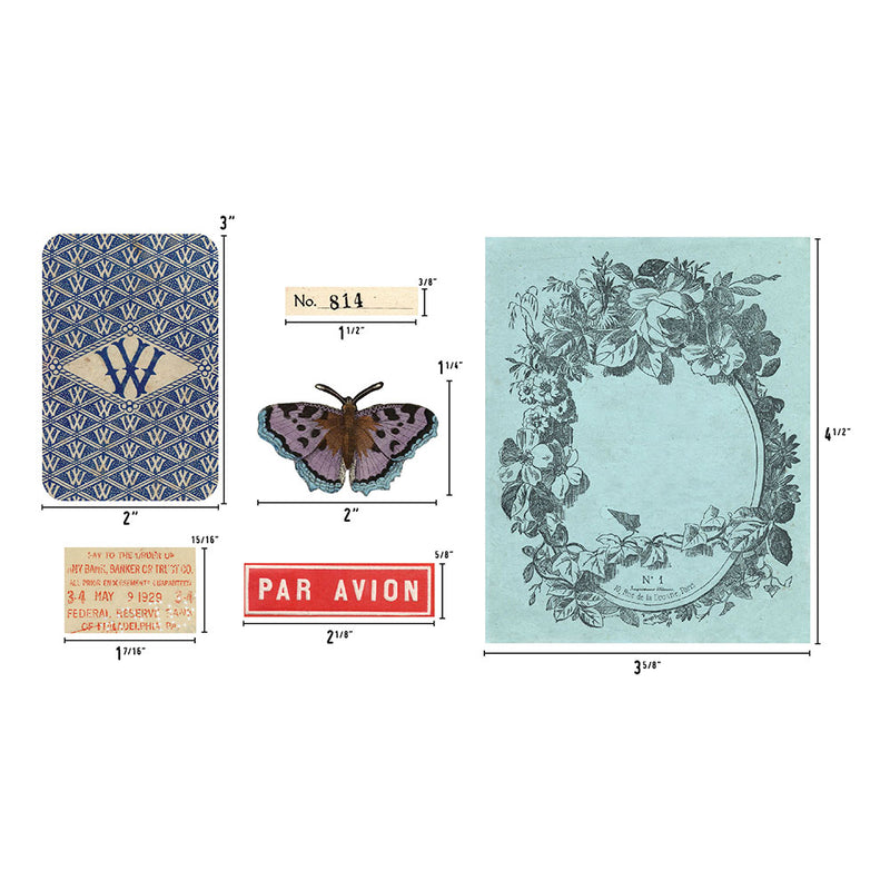 Tim Holtz Idea-Ology Ephemera Pack (136-pack) - Palette*