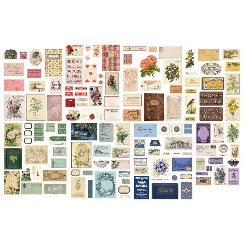 Tim Holtz Idea-Ology Ephemera Pack (136-pack) - Palette