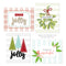 Concord & 9th Clear Stamps 6 inchX6 inch - Woven Stripes Background