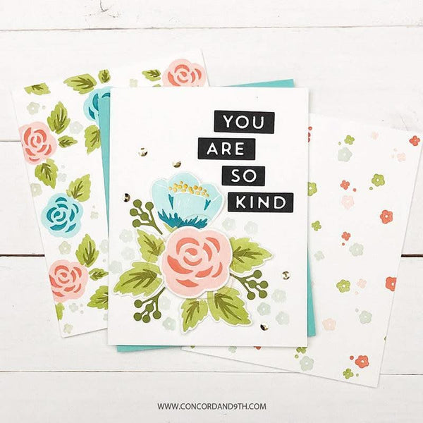 Concord & 9th Dies - Kindness Blooms