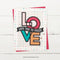 Concord & 9th Clear Stamps 4in x 6in - Love You To Pieces*