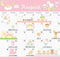 Doodlebug First Year Calendar Kit - Baby Girl*