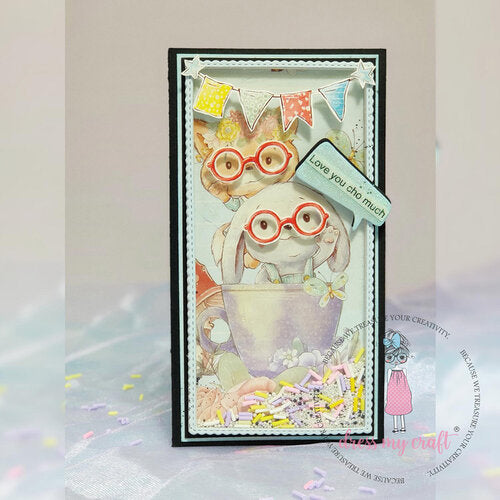Dress My Craft Single-Sided Paper Pad 6"X6" 24 pack - Kidland*