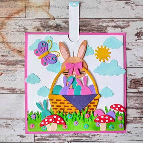 Elizabeth Craft Metal Die Easter Basket
