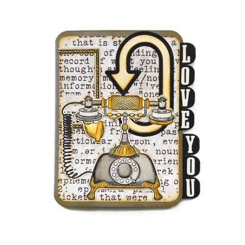 Elizabeth Craft Clear Stamps - Hello Darling*