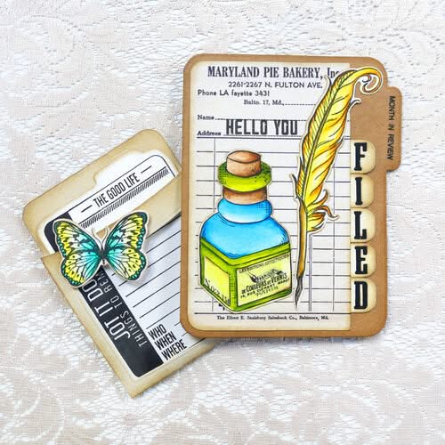 Elizabeth Craft Clear Stamps - Hello Darling*
