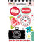 Echo Park - Happy Days Collection - Layered Chipboard Stickers