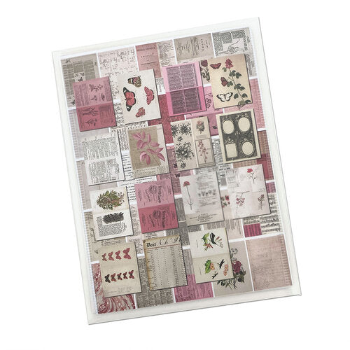 49 And Market Collage Sheets 6"x 8" 40/Pk - Colour Swatch - Blossom
