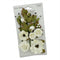 49 And Market Nature's Bounty Paper Flowers - Cream