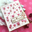 Hero Arts Cling Stamps 4.5in x 5.75in - Candy Hearts Peek-A-Boo*