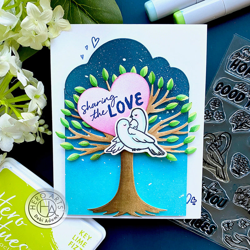 Hero Arts Clear Stamps 4"X6" - Good Vibes*
