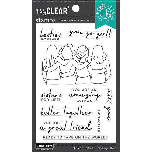 Hero Arts Clear Stamp - Better Together*