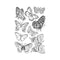 Hero Arts Clear Stamps 4"X6" Beautiful Butterflies*