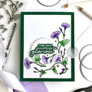 Hero Arts Clear Stamps 4"X6" - Morning Glory Messages*