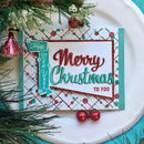 Hero Arts - Frame Cut Dies - Retro Christmas Messages*