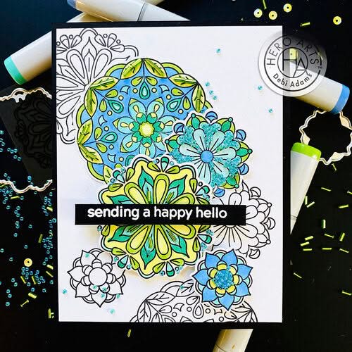 Hero Arts Frame Cuts Dies - Floral Mandala*