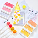 Pinkfresh Studio Stencils 4.25"x 5.25" 5 pack - Fall Leaf Border Layering*