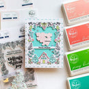 Pinkfresh Studio Stencils 4.25"X5.25" 4 pack -  Tidings Of Great Joy Layering*
