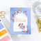 Pinkfresh Studio Clear Stamp Set 4"X6" (10.16cm x 15.24cm) Arch Florals*