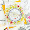 Pinkfresh Studio Clear Stamp Set 6"X8" (15.2cm x  20.3cm) Around The Shape: Circles*