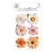 ^Prima Marketing Mulberry Paper Flowers - Pumpkin Spice/Luna^