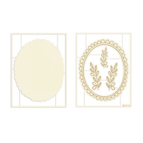 P13 Die-Cut Chipboard Embellishments 6"x 8" - Let Your Creativity Bloom