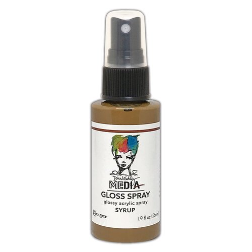 Dina Wakley Media Gloss Sprays 2oz - Syrup