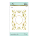 Spellbinders Amazing Papers Grace Glimmer Hot Foil Plate - The Contessas Seal Panel*