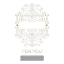 Spellbinders Glimmer Hot Foil Plate & Die Four Petal Scroll Label- Four Petal*